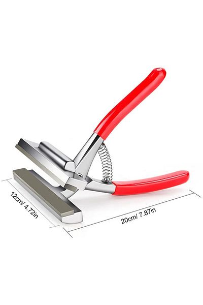 Choice Red Alloy Canvas Stretching Pliers Spring Handle For Stretcher Bars Artist Framing Tool 12cm Width R