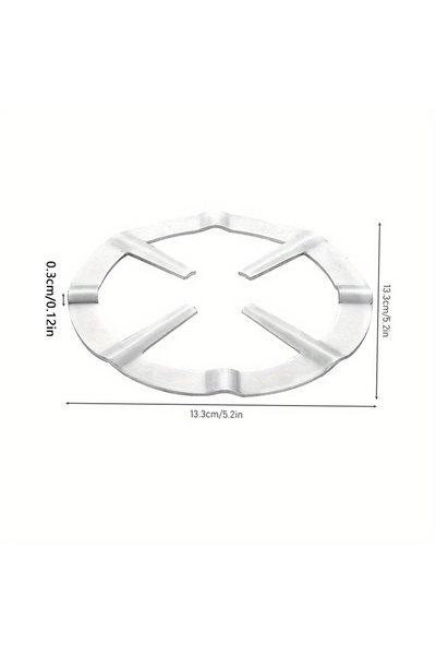 Choice 1 قطعة موقد فضي من الفولاذ المقاوم للصدأ متعدد الوظائف مقاوم لدرجات الحرارة العالية وعاء موكا قوي موقد قهوة