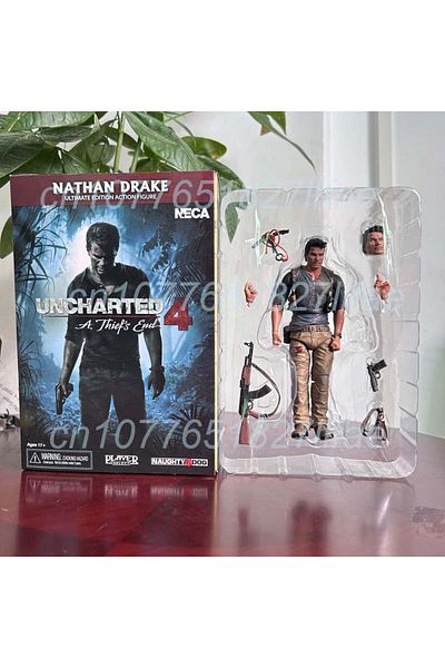 Choice With Box Neca Figure Uncharted 4 A Thief's End Nathan Drake Action Figure Model Toys Joint Movable D