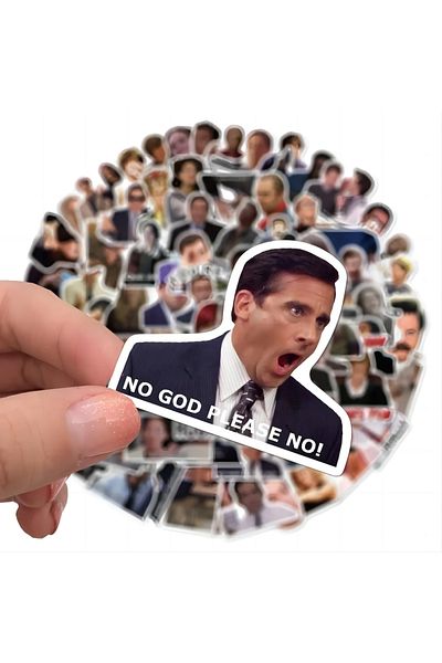 Choice 100pcs 50/100pcs Funny Classic Tv Show Meme Stickers Diy Scrapbook Laptop Stationary Guitar Suitcase