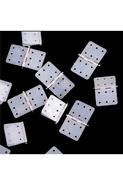 Choice 20Pc/lot Nylon Plane Hinge For RC Airplane 16*27mm Dropship Parts Model Replacement Accessories Sale