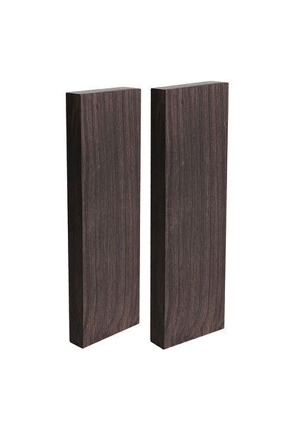 Choice 120x40x10mm 2 Pcs Ebony Wooden Lumber Blank Guitar Accessories 120x40x10/50mm Carving Blocks Unfinis