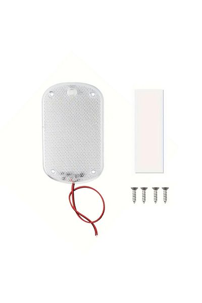 Choice 1 قطعة - 3371 1 قطعة 60 مصباح LED فائق السطوع شريط إضاءة LED داخلي للسيارة مع مفتاح لشاحنة فان شاحنة RV كاميرا