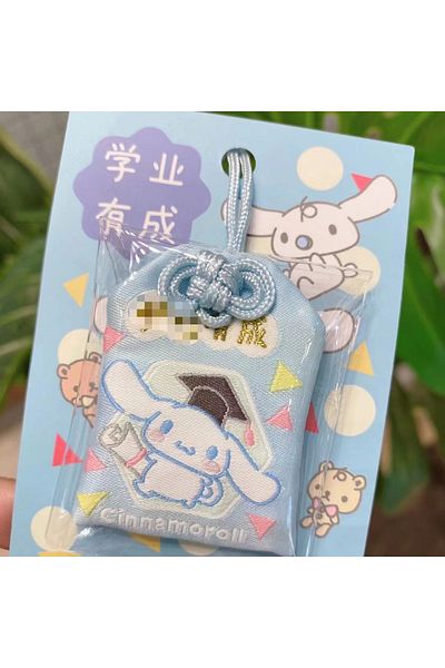 Choice Cinnamoroll Sanrio Collection Cinnamoroll Black Rice Hello Kitty Blessings Embroidery Lucky Decorati