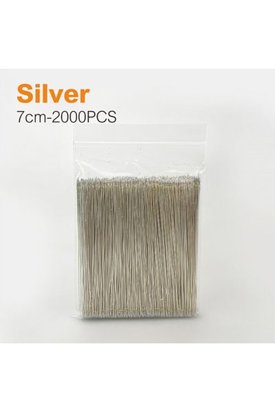 Choice Silver 7cm 2000pcs Silver Or Black Color Enameled Wire 5/7/10/15cm Led Neon Light Welding Wire Middl