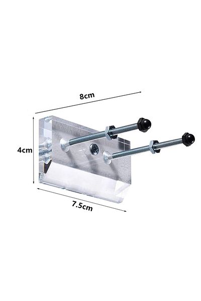 Shunmaii 1pc 1-5pcs Skateboard Wall Mount Longboard Deck Hanger Display Stand Storage Holder Rack Indoor Floa