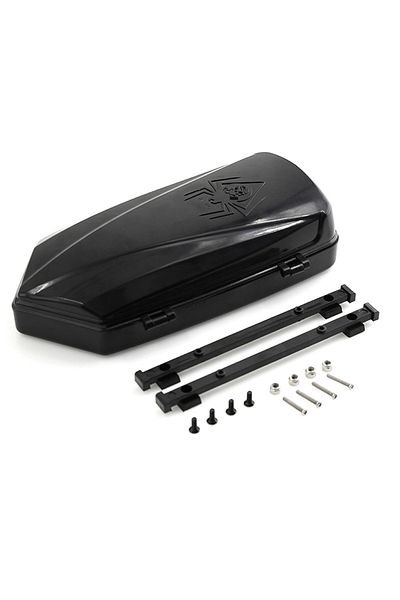 Choice Black Rc Climbing Car 1/10 1/8 Modification Abs Roof Luggage For Trx4 Trx6 G63 Ykong Vp Vs4 Axial Sc