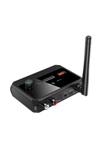 Choice Black V5.3 Bluetooth 5.3 Audio Receiver Support Usb U-disk Play Wireless Adapter R/l 2 Rca/3.5mm Aux