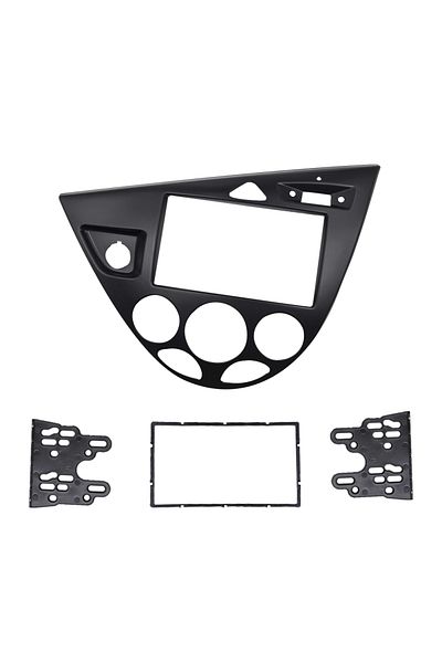 Choice Black 2 Din Panel Frame For Ford Focus Mk1 Fiesta Lhd Dash Mount Kit Interior Car Radio Surround