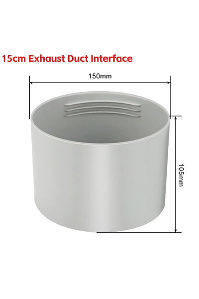 Choice 150mm Interface 1.5/2m Portable Flexible Conditioner Exhaust Hose Tube 13/15cm Exhaust Pipe Hose Con