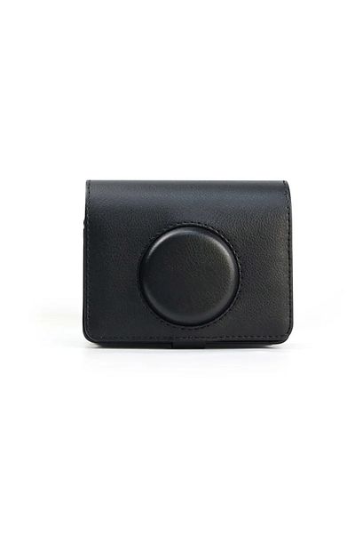 IGRARK Black Retro Leather Case For Fujifilm Instax Mini Evo Instant Camera Storage Bag Hard Protective She