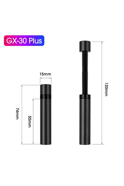 Choice Gx-30 Plus Graphics Card Gpu Holder Adjustable Telescopic Rotary Screw Aluminum Alloy Support Vertic