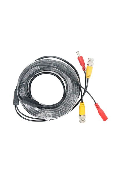 Choice 10m Black 1 Piece Extension Bnc Cable Dc Coaxial Connector Security Cctv Bnc Cable 5m/10m/20m Ahd Ca