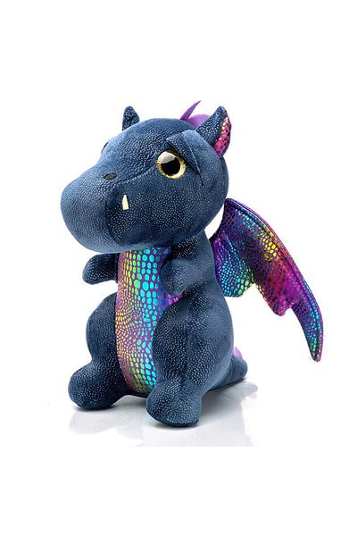 Choice Black 23cm Little Flying Dragon Doll Dinosaur Stuffed Soft Animal Plush Toy Tyrannosaurus Rex Doll C