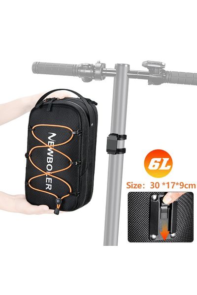 Choice NEWBOLER Electric Scooter Front Bag Handlebar Quick Release 6L Big Capacity Universal Electric Sc...