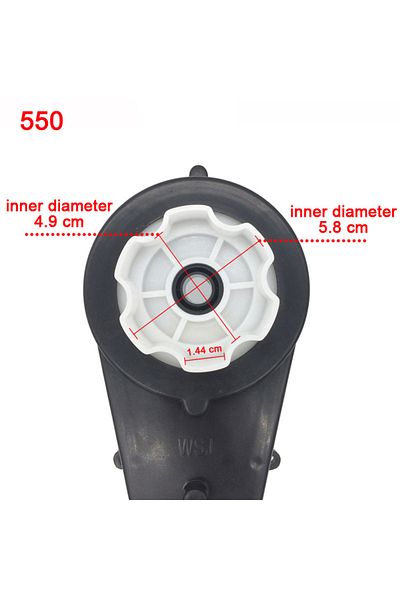 Choice 390 12V 16000 1.2cm Children electric car high-speed motor, Reducer with metal gears,550 12V 30000rp