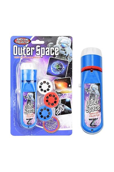 Choice Outer Space Children's Fun Projector Light Flashlight Puzzle Early Education Projection Light Baby B