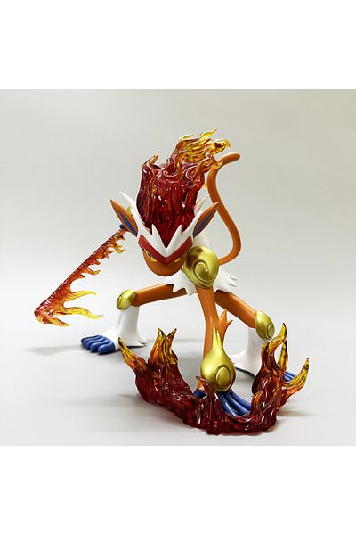 Choice With Box New Pokemon Infernape Gk Stereoscopic Atlas Action Figure Collectible Pvc Model Toys Cartoo