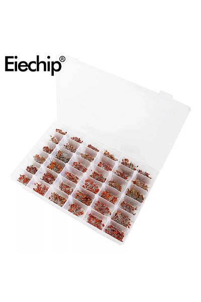 Choice (2PF-0.1UF)960pcs 960/3600pcs Ceramic Capacitor Combination Kit Box, 2pf-0.1u/1pf~100nf 24/36 Value