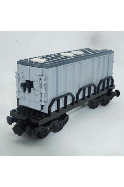 Choice No Gift Box Green City Train Technical Building Blocks 6x24 Base Passenger Freight Train Magnetic Co