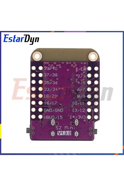 Estardyn S2 Mini V1.0.0 WIFI IOT Board based ESP32-S2FN4R2 ESP32-S2 4MB FLASH 2MB PSRAM MicroPyth...