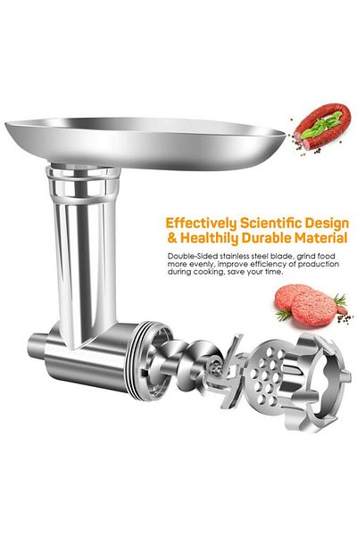 Choice Sliver meat grinder 2024 new Stand Mixer Attachment Food Grinder Set Kitchen Grinding Tools for Kenw