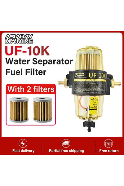 Choice UF-10K Fuel Filter Element Water Separator Assembly Elements UF10K Outboard Motor Boat Engine Hon...