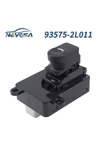 Choice 93575-2l011 Nevosa 93575-2l011 لسيارة Hyundai I30 2008-2011 زر فتح النافذة على جانب الراكب 8 دبابيس 9