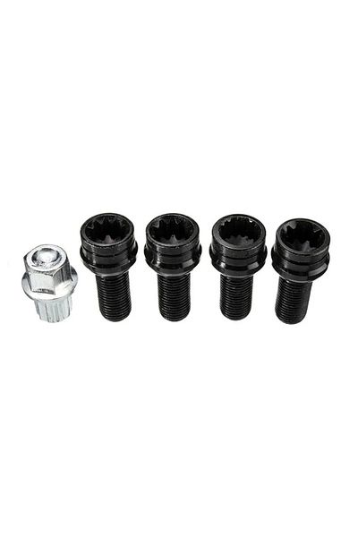 Choice 1set 5pcs Locking Wheel Nuts Bolts Sets (4 1) Security Key For Vw Audi A3 A4 A5 Bora M14x1.5 8d06011