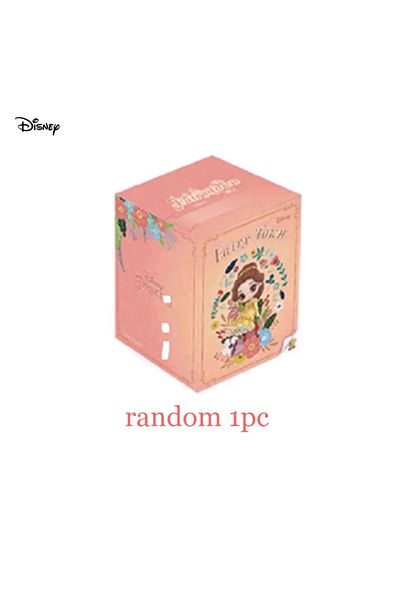 Choice Random 1pc Genuine Disney Princess Series Mystery Box Fairy Tale Town Surprise Blind Box Trend Toys