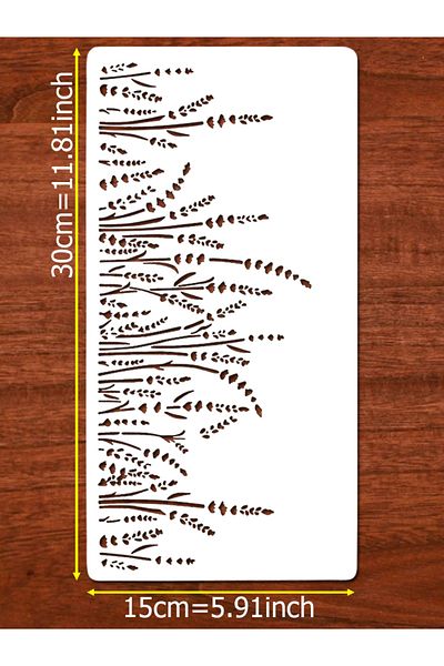 Choice Lavender Lavender Cake Stencil Template Dandelion Wedding Lace Cake Decorating Fondant Tools Plastic