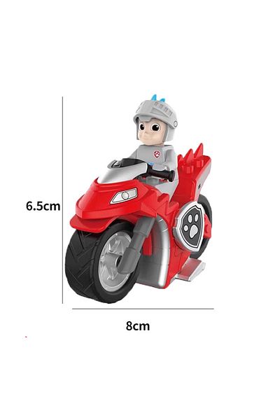 Choice Ryder Chaosheng Anime Paw Patrol Building Block Pull-back Vehicle Chase Skye Marshall Rubble Action