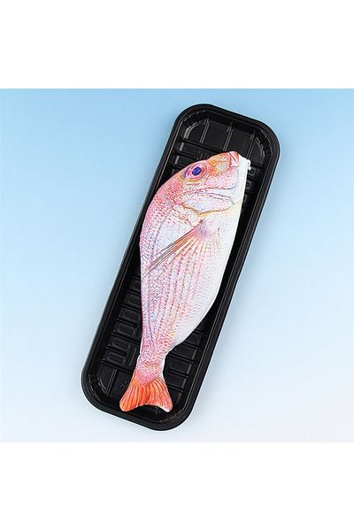 Choice B Cute Simulation Fish Pencil Case Kawaii Cartoon Zipper Pencil Box Large Capacity Portable Storage.
