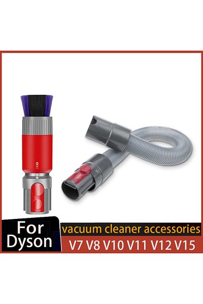 Choice 2pcs Scratch-free Dusting Brush Hose For Dyson V7 V8 V10 V11 V12 V15 Traceless Soft Dust Brush Attac