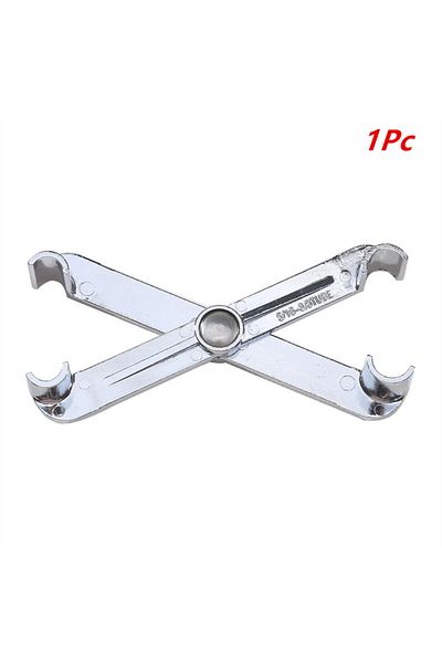 Choice Silver 1pc Car Fuel Line Zinc Alloy 3/8'' 5/16'' Hassle Free Abn Fuel Line Disconnect Scissor Tool R