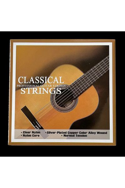 Choice 1pc Classical Guitar Strings - Nylon Core Basses - Silver-plated Copper Alloy Wound - Normal Tension