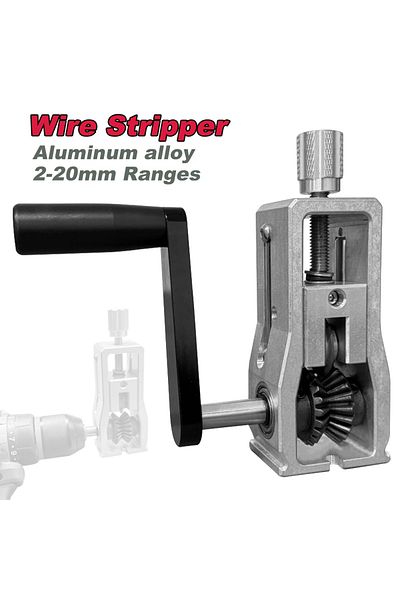 Choice 2-20mm Wire Stripper Portable Household Wire Stripper Aluminum Alloy Manual Wire Stripping Tool C...