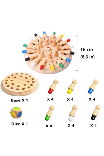 Choice NB1917C1 ألعاب ألغاز خشبية تعليمية من مونتيسوري تعلم الألوان الحسية Be...