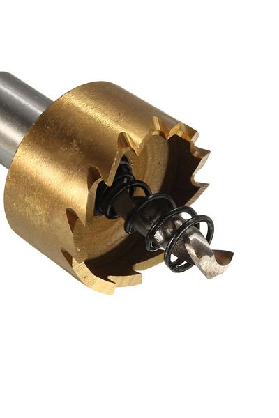 Realmote 5pcs Hss Hole Saw Stainless Steel Alloy Metal Milling Cutters Drill Bit Set 16/18.5/20/25/30mm Wi...
