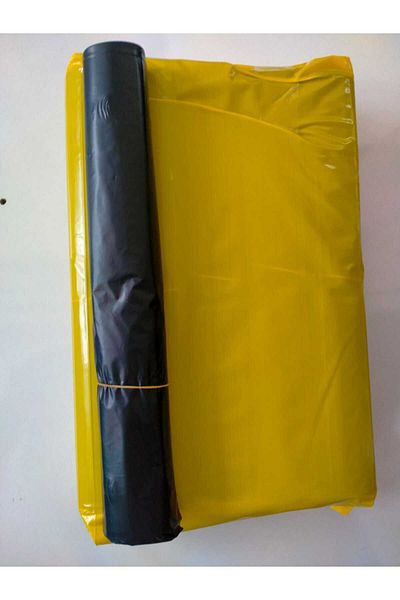 OLİWA SHOPİNG Building - 100 Pieces 80x110 Cm Billed Eco Garbage Bag (Thick and Durable)