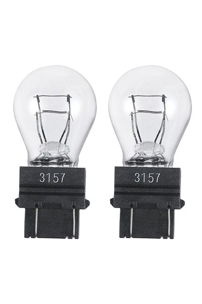 Choice 2 قطعة 3157 3156 3157LL لمبات ضوء الفرامل مصباح هالوجين 12 فولت 21 واط 54LM 3000K قذيفة شفافة إشارة الانعطاف L...
