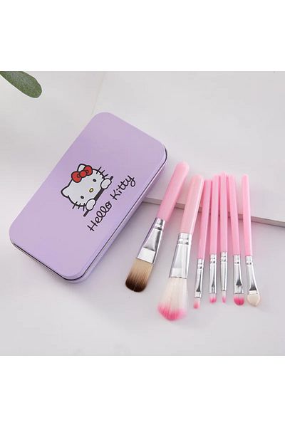 Choice 04 Sanrio Makeup Brush Set Hello Kitty Anime Fashion Jewelry Blush Eyebrow Lip Eyeshadow Brush Beaut