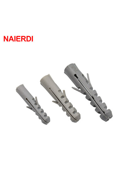 NAIERDI براغي M6x30 رمادية، 50 قطعة، 5-8 مم، براغي M5-M8 ذاتية التثبيت برأس م...