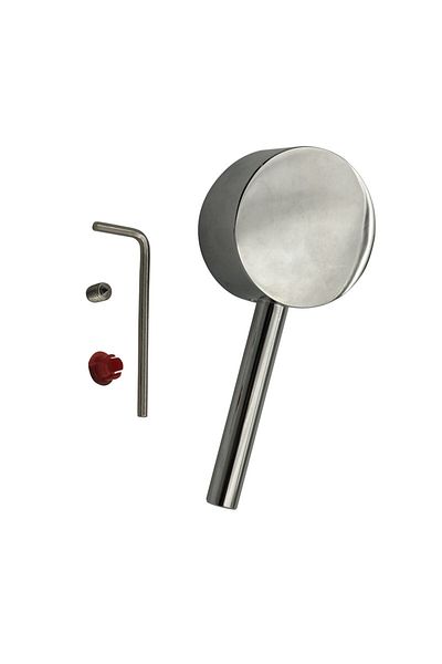 Choice Type2 35 Chrome Bathroom Replacement Faucet Handle Plated Taps Accessories For Size 35 / 40 Cartridg