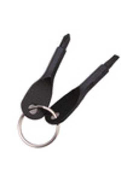 Choice Black Keychain Cross Screw Driver Mini Screwdriver Outdoor Survival Ed...