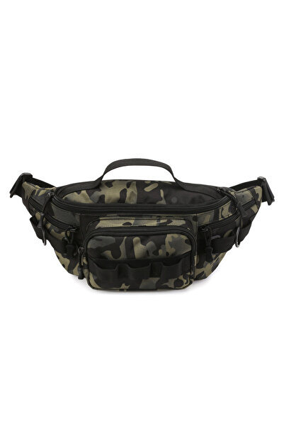 Choice1 حقيبة صيد السمك CP السوداء حقيبة الخصر والصدر حقيبة الظهر التكتيكية M...