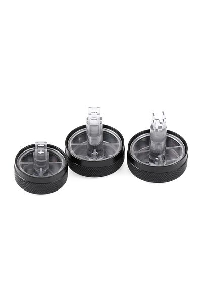 Choice 3Pcs/set Aluminum Alloy Car Air Condition Knob AC Button Knob for Nissan TIIDA NV200 LIVINA 04-10...