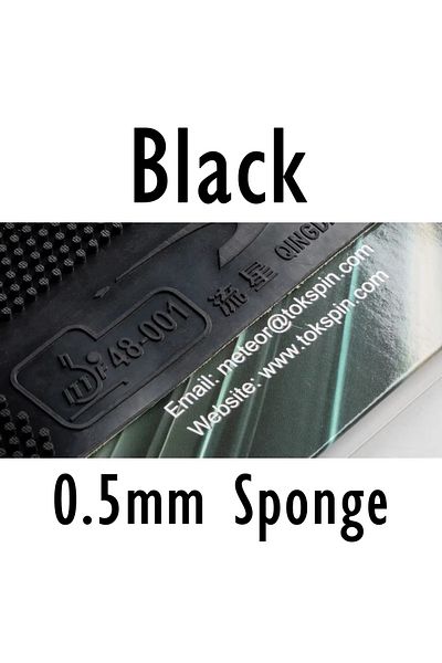 Choice 8512 Pro Black T0.5 Meteor 8512 Pro Table Tennis Rubber Long Pips Chop Block Inner-energy Sponge Pro