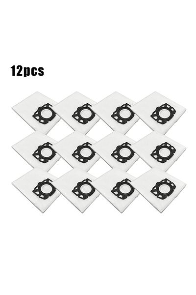 Choice 12 Pcs For Karcher Mv4 Mv5 Mv6 Wd4 Wd5 Wd6 Wd4000-wd5999 Robot Vacuums Cleaner Dust Bags Disposable