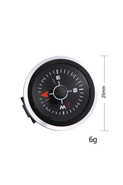 APWIKOGER black MIni Portable Watch Strap Button Compass for Paracord Bracele...